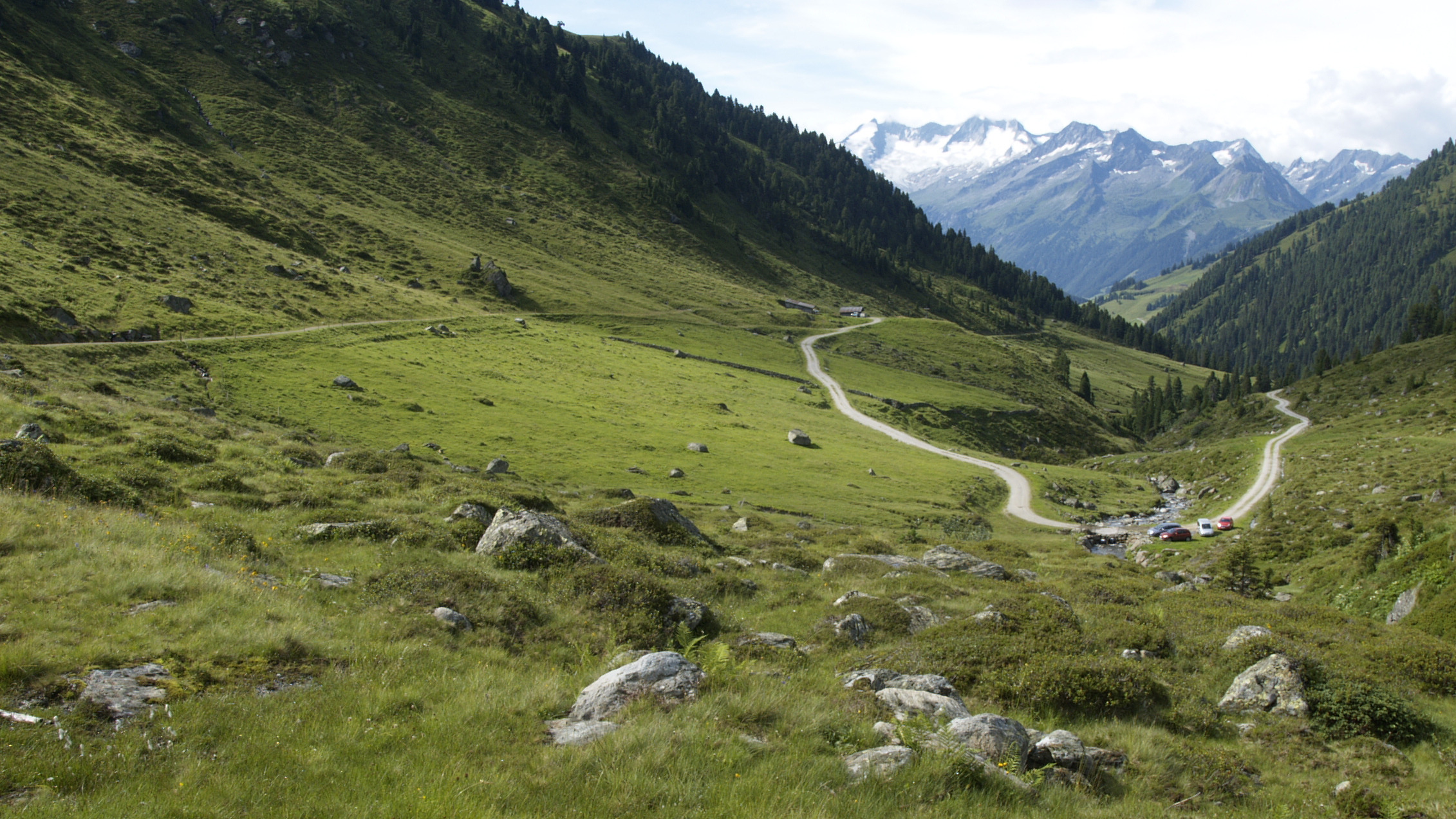 Berglandschaft, Kulturlandschaft und Mensch